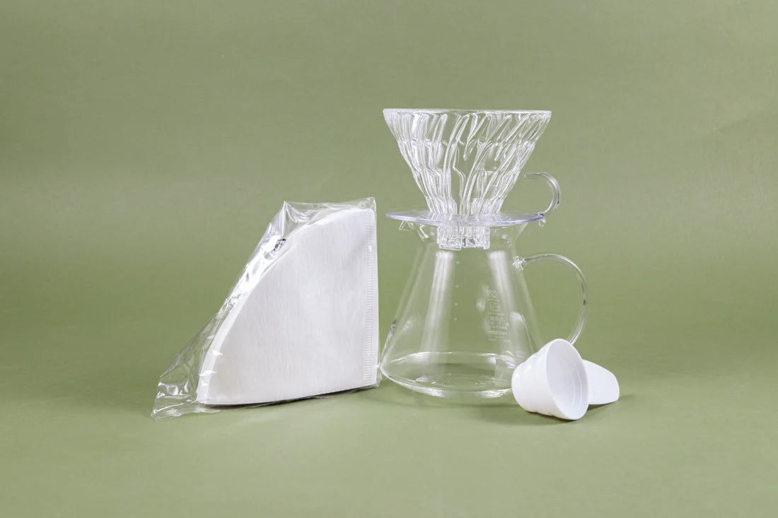 Hario - Hario V60 "Simply" Glass Pour Over Kit